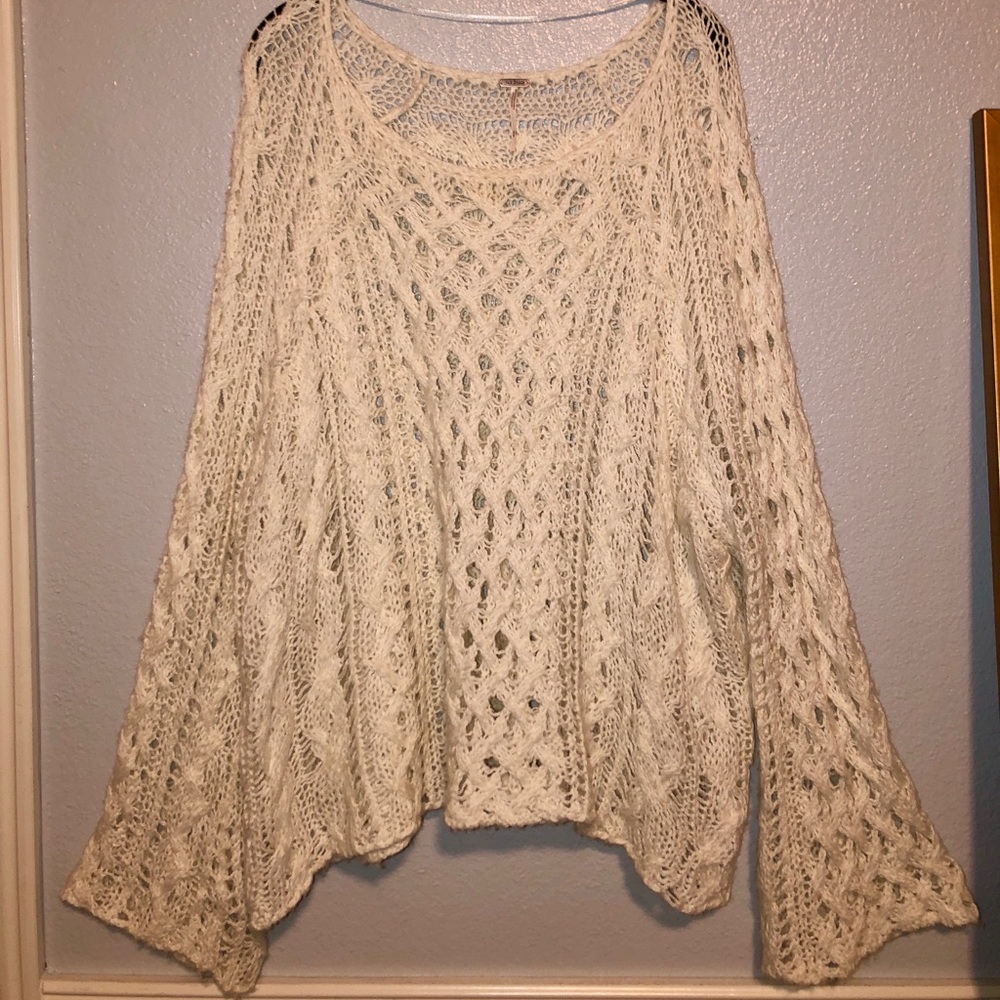 Free People Sweater in Cream